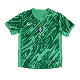 Brasilien Målvakt Hemmakläder Copa America 2024 Kortärmad
